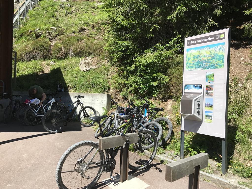 Ferienwohnung Laax Mit Traumblick, Grossem Balkon Und Terrasse Екстериор снимка