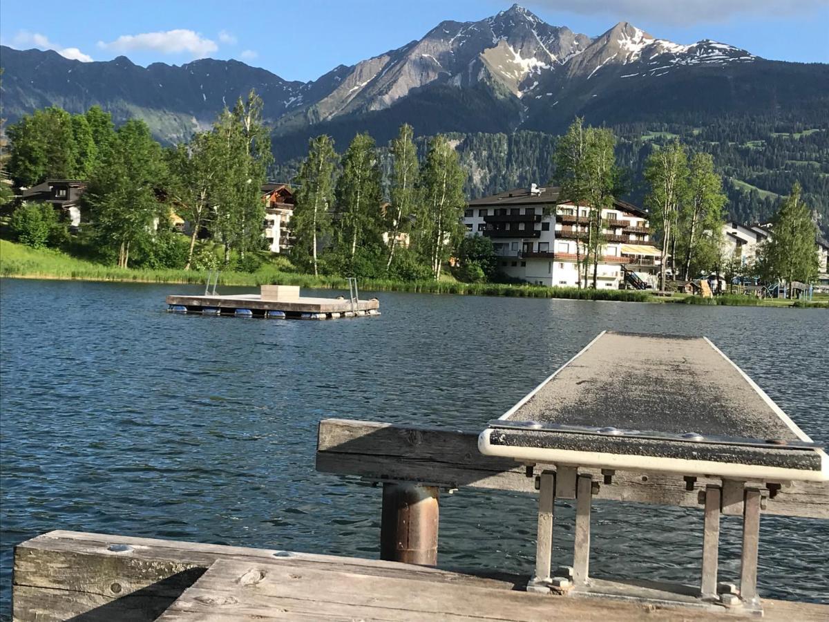 Ferienwohnung Laax Mit Traumblick, Grossem Balkon Und Terrasse Екстериор снимка